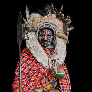 Kikuyu warrior